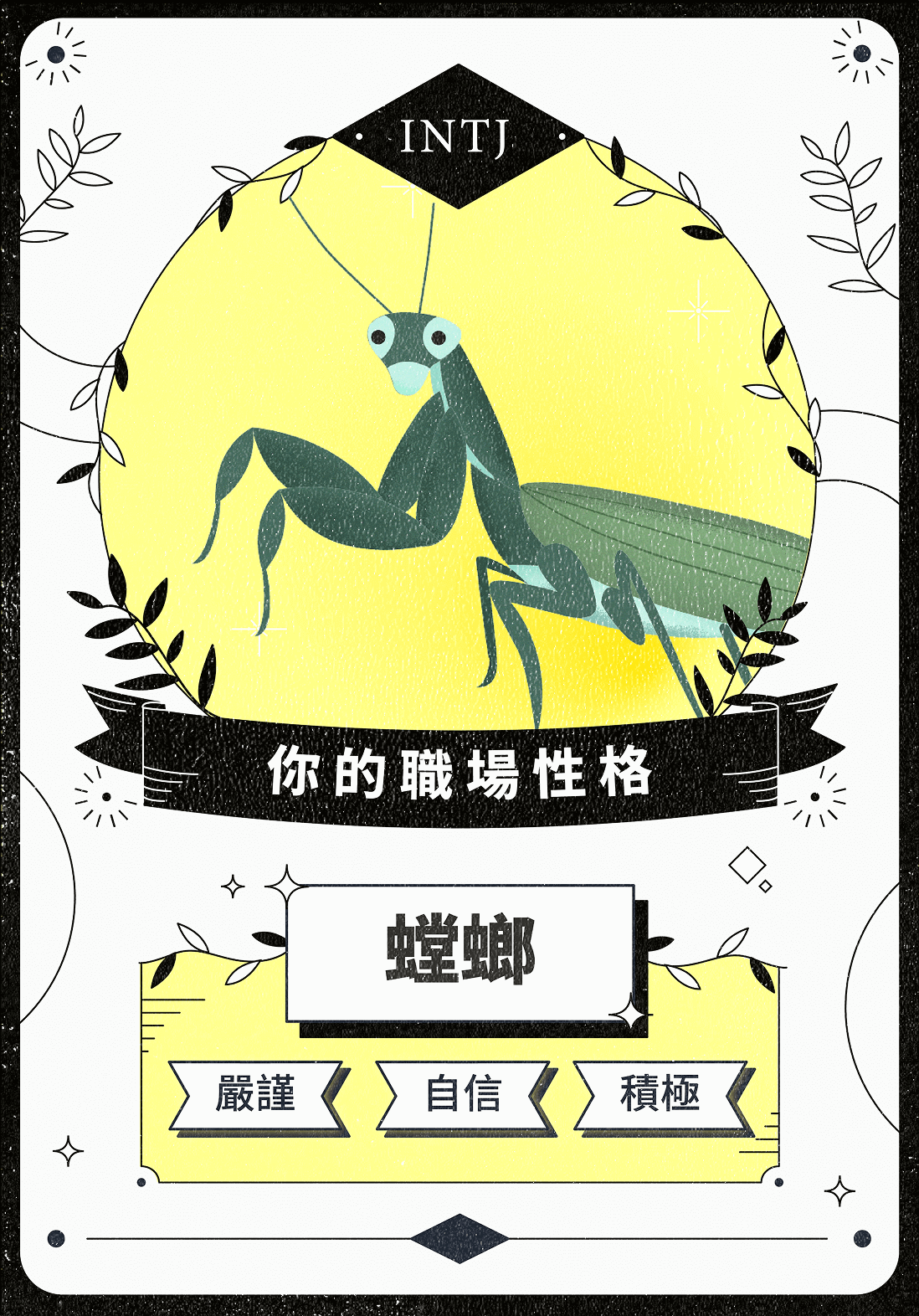 你的職場性格