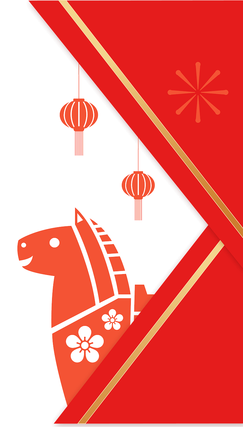 horse decoration right