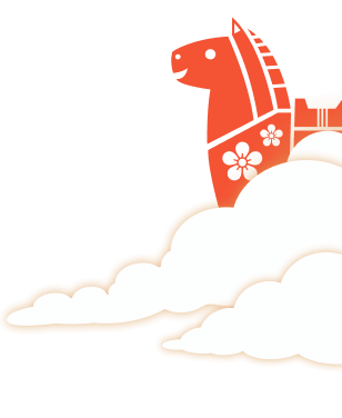 horse decoration right